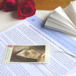 William Morris Letter Rack Willow Blue - Office Collection & Stationery Handmade in England - thumbnail 4