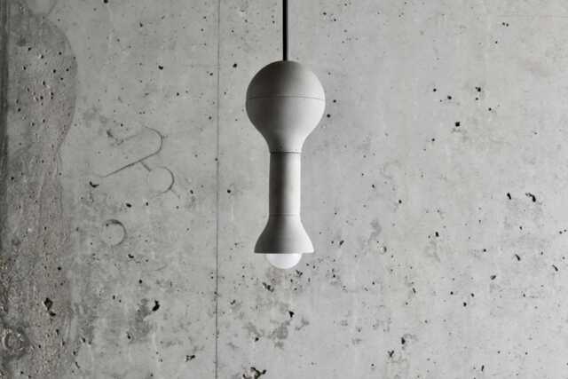 Handmade Concrete Pendant Light Modern Cylinder Chandelier - image 1