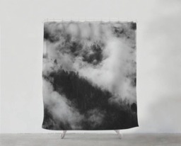 Foggy Hils Shower Curtain - Bathroom Art Wanderlust Bohemian Home Decor Sets Gift Wall Art Bath Decor S#8 - thumbnail 1