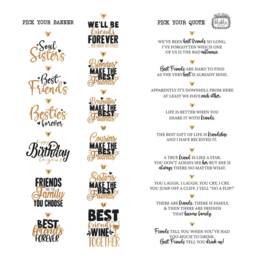 Friends Personalised Gift, Best Friend Poster, Wall Art, Birthday Gift - thumbnail 2