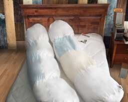 "Hypoallergenic Peruvian Royal Alpaca Body Pillow - 17"" W X 83" - thumbnail 1