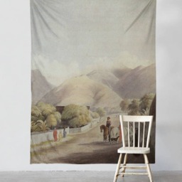 Classic Village - Wall Tapestry Tapestry Hangings Wanderlust Bohemian Home Decor Dorm T#79 - thumbnail 2