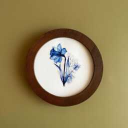 Brown Round Frame, Picture Frame Circle Frames Wall Size 2 - 16 Inches - thumbnail 4