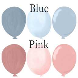 Fabric Nursery Wall Stickers - Cute Animals With Balloons Removable Decals For Kids' Bedroom Or Playroom - thumbnail 2
