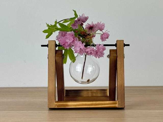 Hydroponic Glass Planter Propagation Home Decoration Decor Flowers Plant Gardener Desk Office House Gift - image 1