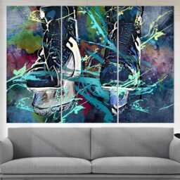 Ice Hockey Skates Canvas Print, Wall Art, Vintage Photo - thumbnail 3