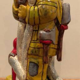 Fireman, Chainsaw Carving 4' - thumbnail 3