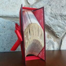 Harvard - Folded Book Art Fully Customizable, Graduation - thumbnail 3