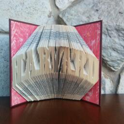 Harvard - Folded Book Art Fully Customizable, Graduation - thumbnail 2