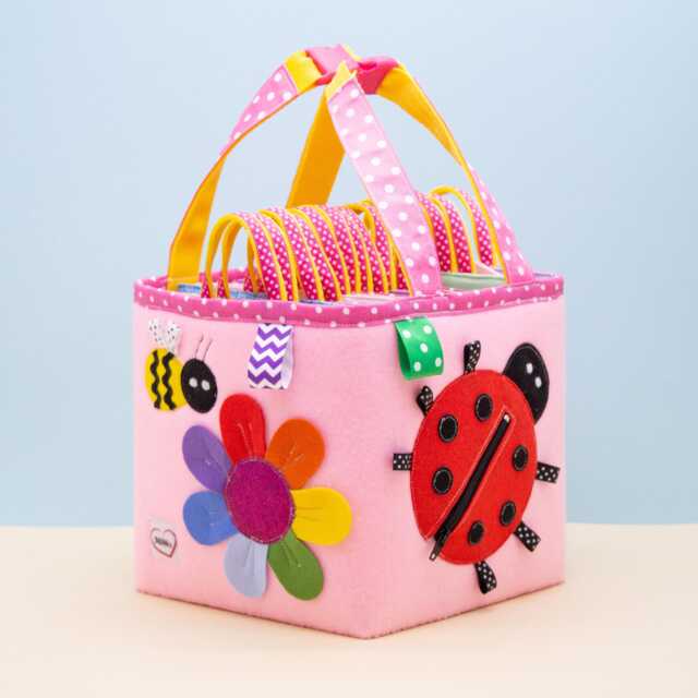 Felt Quiet Book Montessori Travel Busy Box For Toddlers - image 1