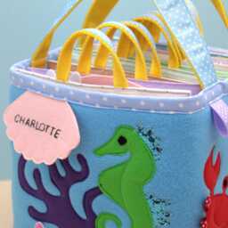 Felt Quiet Book Montessori Travel Busy Box For Toddlers - thumbnail 4