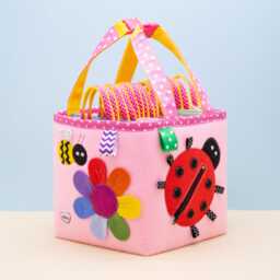 Felt Quiet Book Montessori Travel Busy Box For Toddlers - thumbnail 1