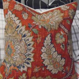 4 Color Optionspillow Covers.slipcovers.pillowcase.cushion Covers.garnet.indigo.smoke.parchment - thumbnail 2