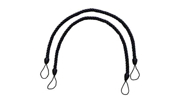 "D??copro Curtain & Drapery Decorative Rope Tieback, Spread 26"", 1/2"