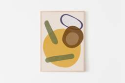 Kare Kare Modern Art, Filipino Stew Asian Food Giclee Print, Fine Art Paper Home & Kitchen Decor For The Food Lover - thumbnail 1
