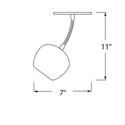 Claylight Spot - Modern Spotlight Ceramic Ceiling Lamp Designer Lighting - thumbnail 4
