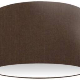 Handmade Mahogany Brown Or Perfume Pink Cotton Drum Lampshade, Table Or Ceiling Shade - thumbnail 2