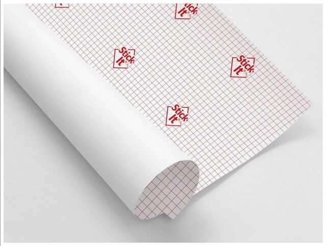 Self-Adhesive Lampshade Maunfacture/Repair PVC Panel 1460 X 500mm - image 1