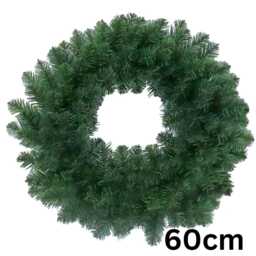 Premium Quality Spruce Wreath 45cm/60cm 150Tips Christmas Door Decor Xmas Decorations - Craft, Sewing, Quilting Knitting - thumbnail 3