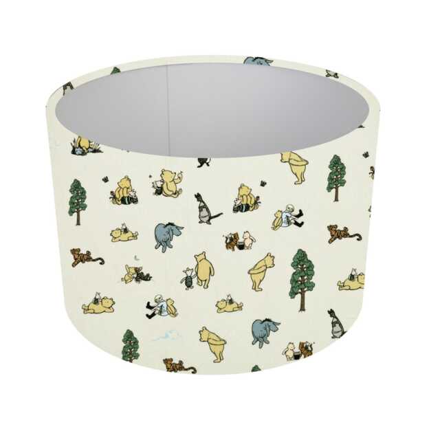 Handmade Winnie & Friends Lampshade, Nursery Decor, UK Made - image 1