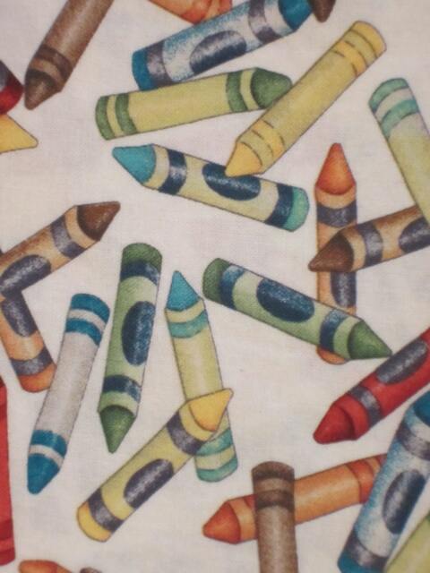 Crayon Pillow Case - For Kids Standard Crayons Toddler - image 1