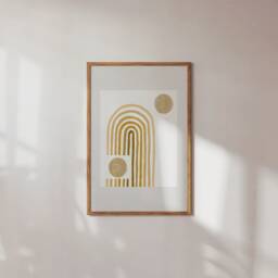 Black Rainbow Art Print - Mid Century Modern Decor Blanket Best Seller - thumbnail 3