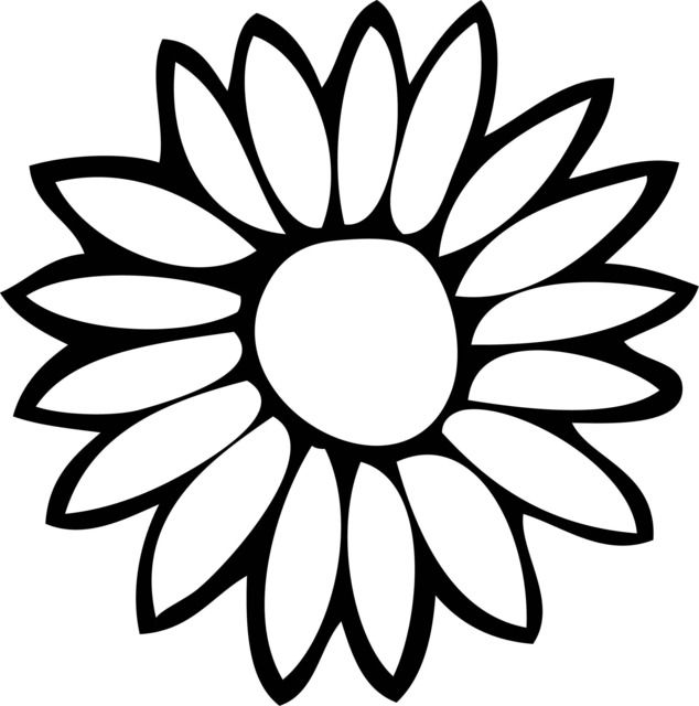 Flower White Printable Wall Art