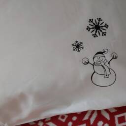 Personalised Christmas Pillow Case Kids Printed Gift Custom Made Print Xmas - thumbnail 3