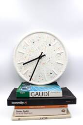 Modern Eco Resin Wall Clock - Handmade Minimalist