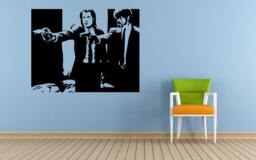 Poster Of Famous Actors in Hollywood Movie Film Motion Picture Wall Or Car Vinyl Peal & Stick Removable Sticker Decal L1388 - thumbnail 1