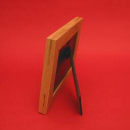"Saxophone Design Real Oak Picture Frame 4"" X 6" - thumbnail 3
