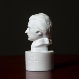 Marble Bust Of Mozart Carved Greek Marble Statue Figurine Artist Sculpture - thumbnail 2