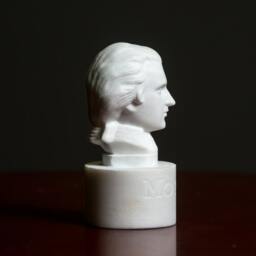 Marble Bust Of Mozart Carved Greek Marble Statue Figurine Artist Sculpture - thumbnail 4