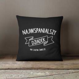 Dziadek Pillow, Polish Grandfather Gift, Best Grandpa Cushion, Father's Day Present, Gift For - thumbnail 4