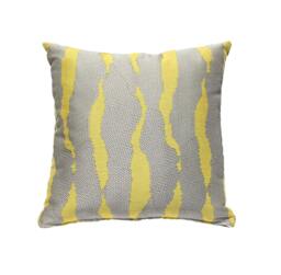 Cracked Texture Animal Print Pillow Cover - Green & Gray - thumbnail 1