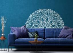Sale Mandala Wall Decal Bedroom Home Decor - 54 cm X 107 cm - thumbnail 1