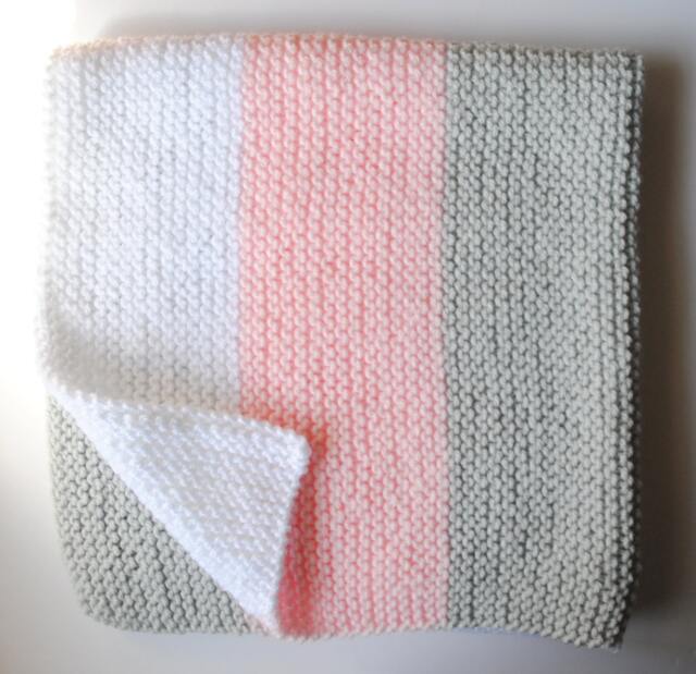 Hand-Knit Baby Blanket - image 1