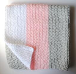 Hand-Knit Baby Blanket - thumbnail 1