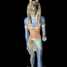 Handcrafted God Seth Statue Authentic Egyptian Decor - thumbnail 3