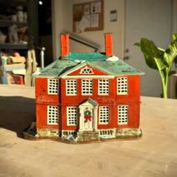 Custom House, House Model, Ceramic Tea Light Holder, Building, Maquette - thumbnail 2