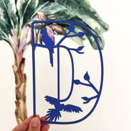 Wild Sign - Nursery Decor Name Safari Wall Art Personalised Jungle Themed - thumbnail 3