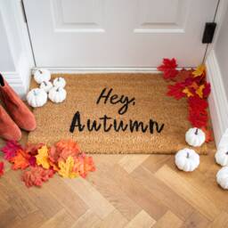 Fall Autumn Door Mat - Hey Coir Doormat Door Mat Indoor By Lpdoormats - thumbnail 2