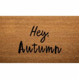 Fall Autumn Door Mat - Hey Coir Doormat Door Mat Indoor By Lpdoormats - thumbnail 1