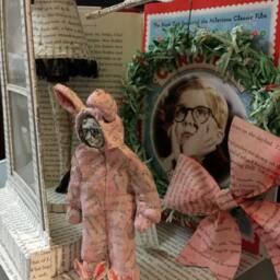 A Christmas Story Up-Cycle Book Sculpture - thumbnail 3