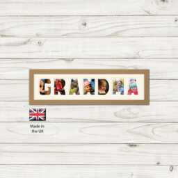 Grandma Photo Frame Word Name Special Gift Mother's Day 33-Dd By Photos in A Word - thumbnail 1