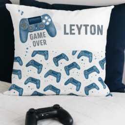 Personalised Gamer Book Cushion With Pocket - Boys Gaming Room Gift - thumbnail 3