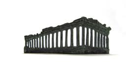Bronze Sculpture Of Parthenon , Acropolis Ancient Building Greek Civilization - thumbnail 1