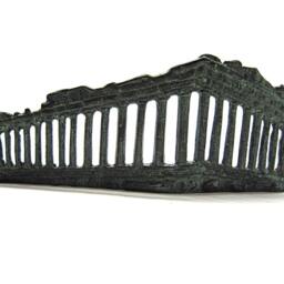 Bronze Sculpture Of Parthenon , Acropolis Ancient Building Greek Civilization - thumbnail 2