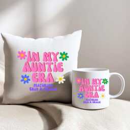 In My Auntie Era Cushion - Funny Pillow Christmas Gifts For Taylor-Inspired Throw Cool Aunts - thumbnail 4