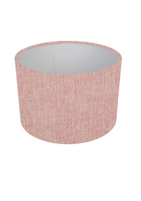 Oslo Perfume Pink Drum Lampshade, Table Lamp, Handmade in UK - image 1